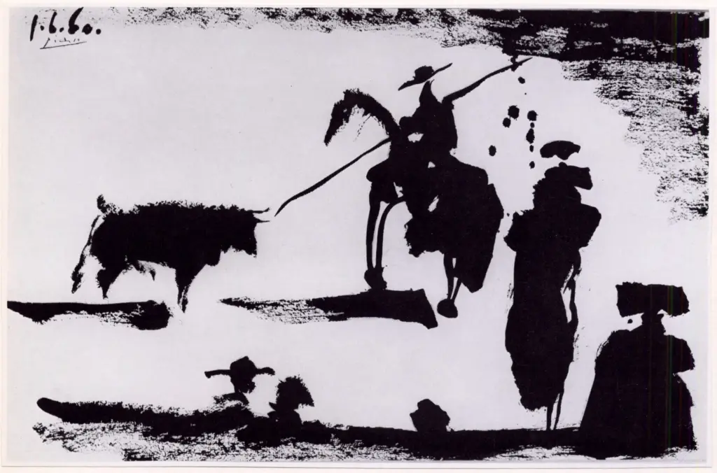 Anonimo , Picasso, Pablo - sec. XX - Torero , fronte