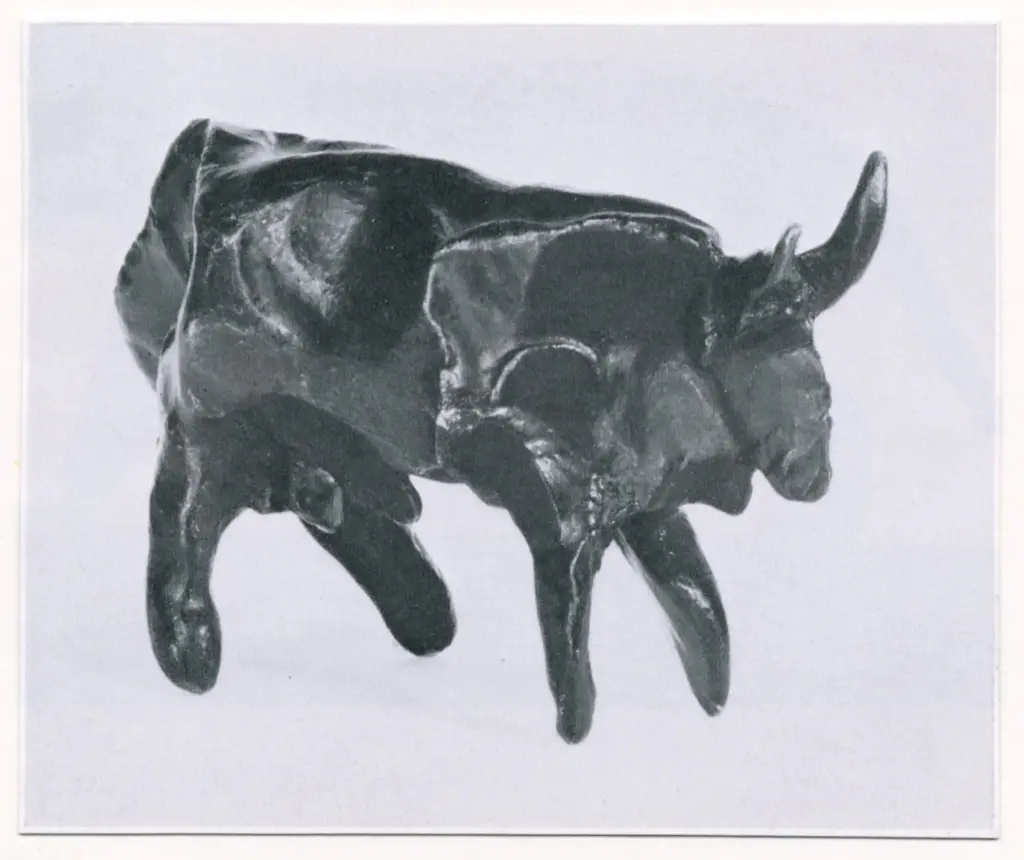 Anonimo , Picasso, Pablo - sec. XX - Le Taureau , fronte