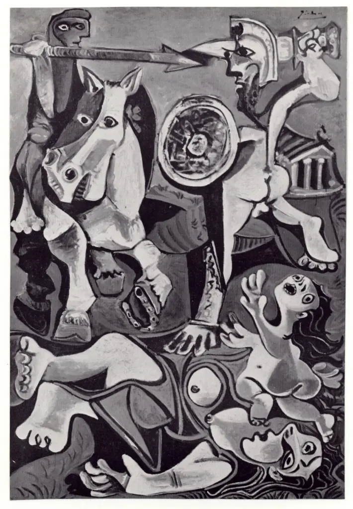 Anonimo , Picasso, Pablo - sec. XX , fronte