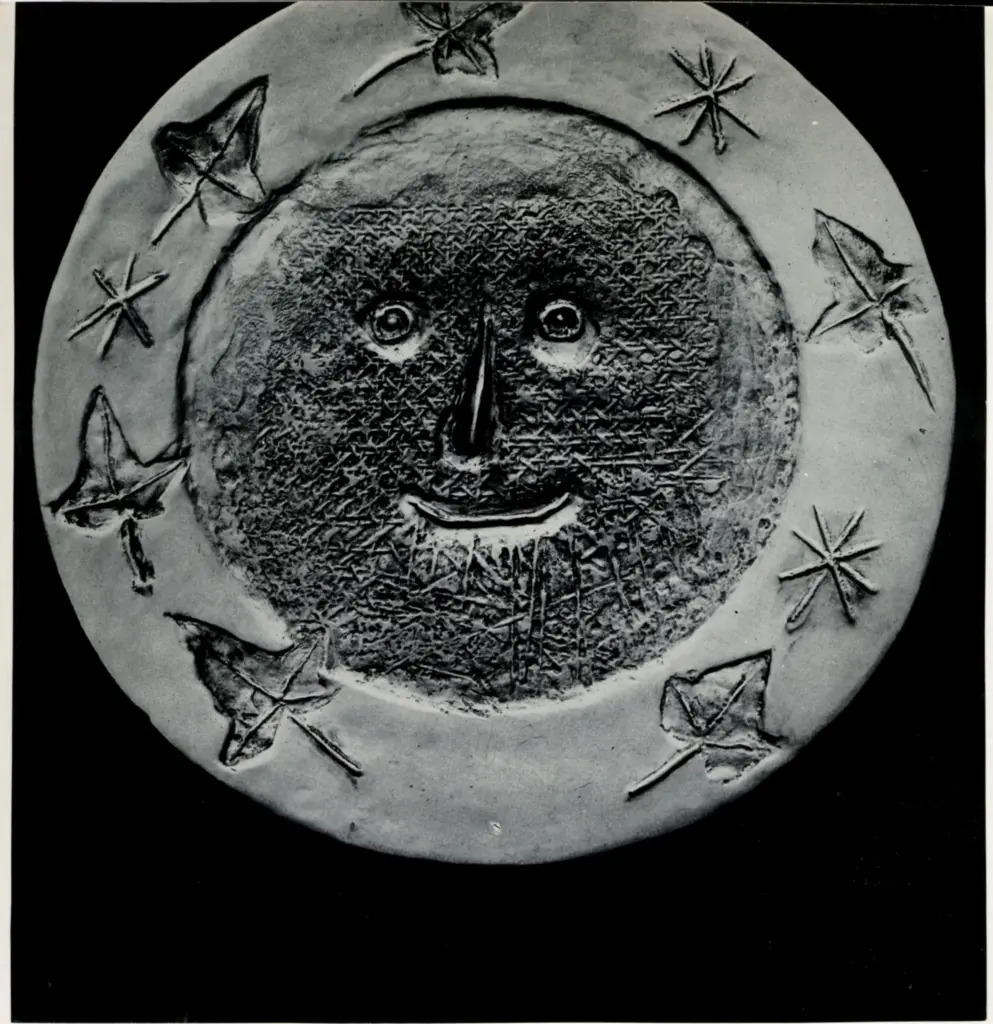 Picasso, Pablo , Visage aux Feuilles