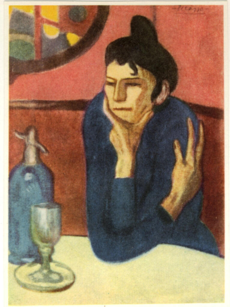 Anonimo , Picasso, Pablo - sec. XX - L'absinthe , fronte
