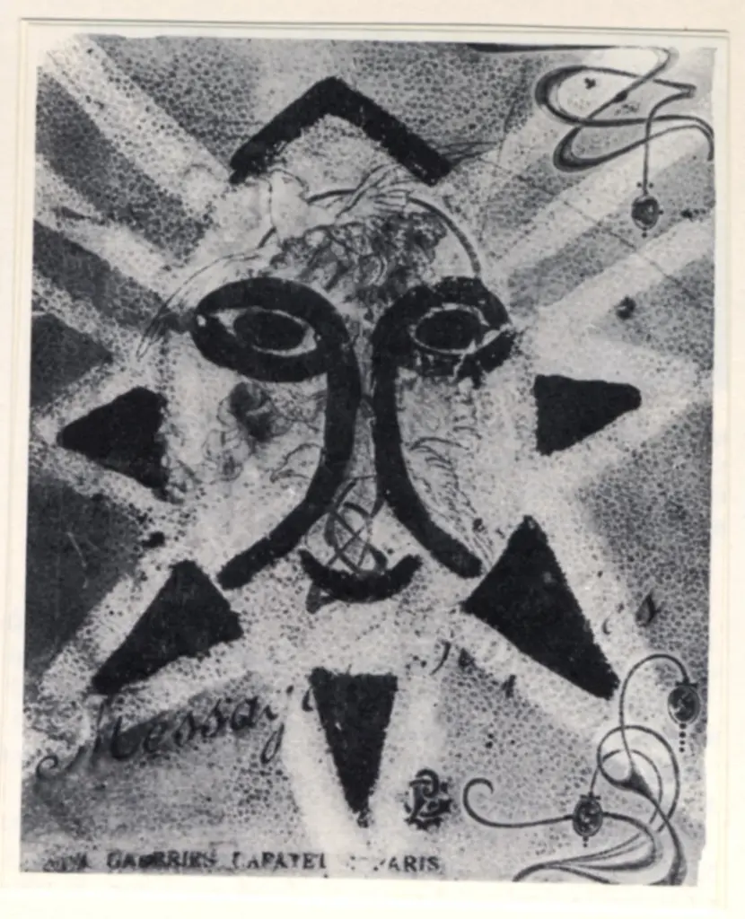 Anonimo , Picasso, Pablo - sec. XX - Maschera sole , fronte