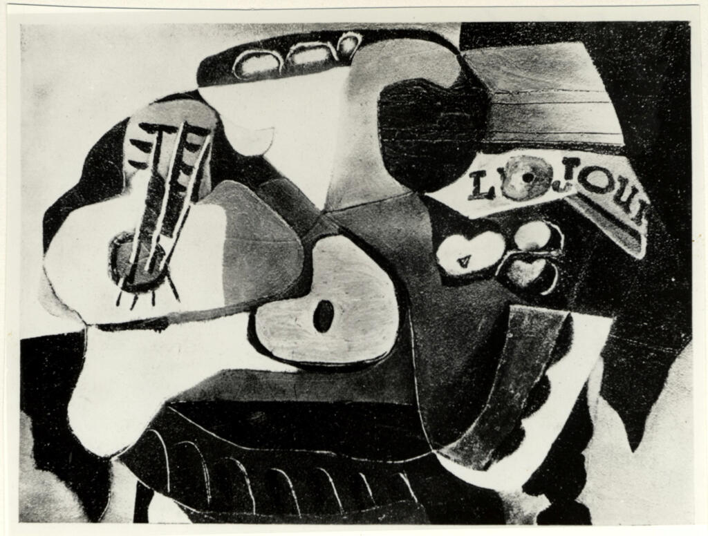 Anonimo , Picasso, Pablo - sec. XX - Nature morte , fronte
