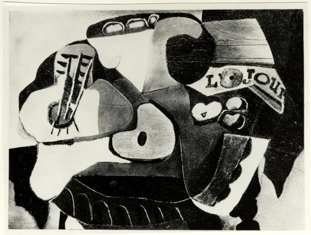 Anonimo , Picasso, Pablo - sec. XX - Nature morte , fronte