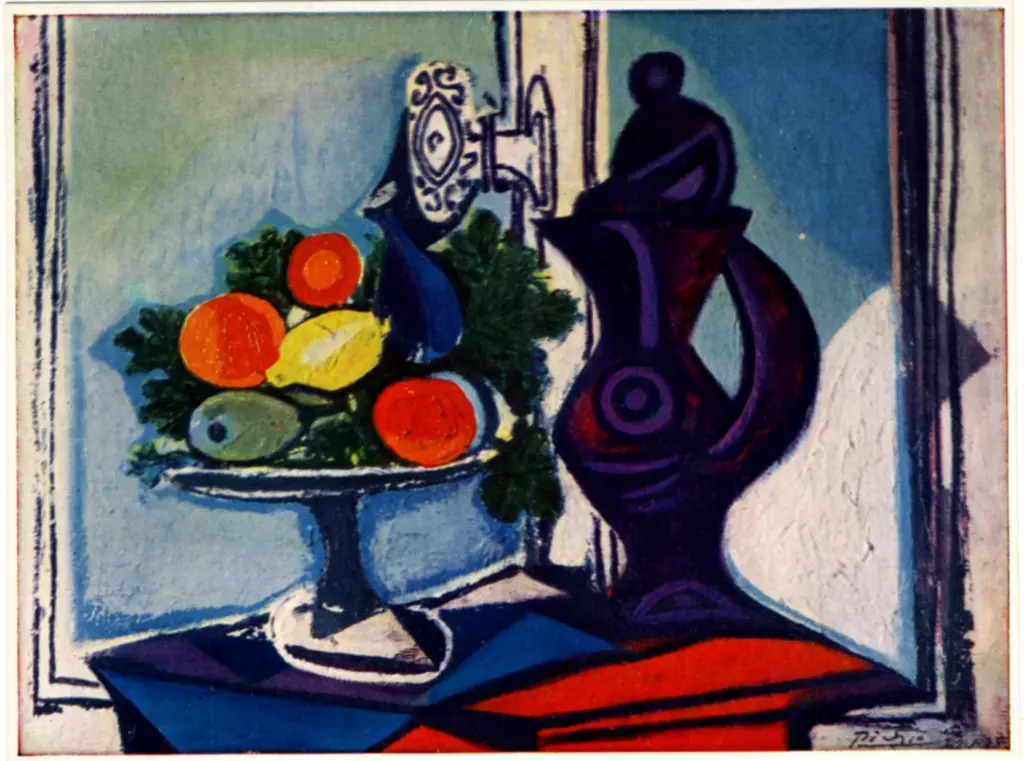 Anonimo , Picasso, Pablo - sec. XX - Natura morta , fronte