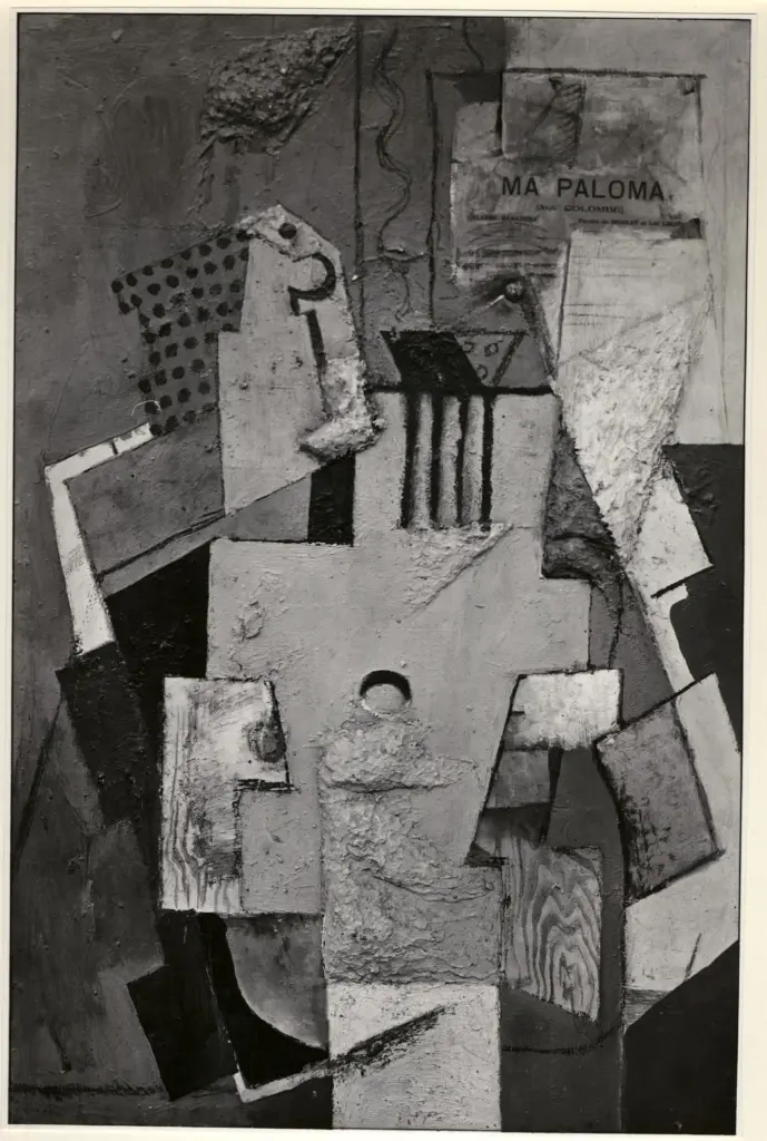 Anonimo , Picasso, Pablo - sec. XX - Chitarra , fronte