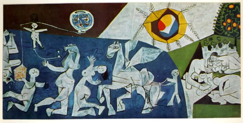 Anonimo , Picasso, Pablo - sec. XX - Peace end , fronte