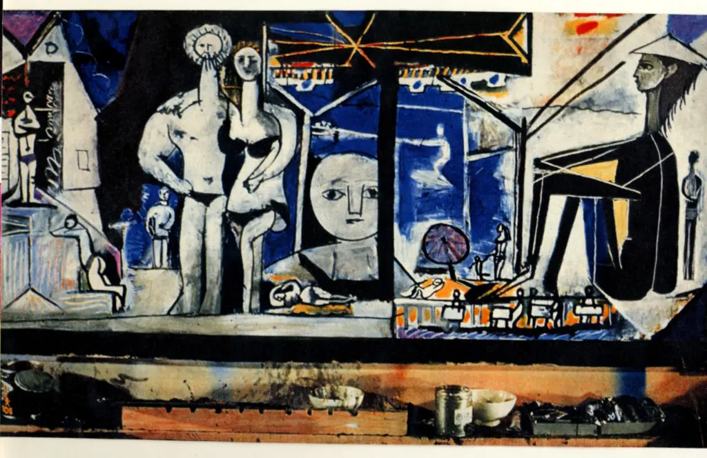 Anonimo , Picasso, Pablo - sec. XX - Composizione , fronte