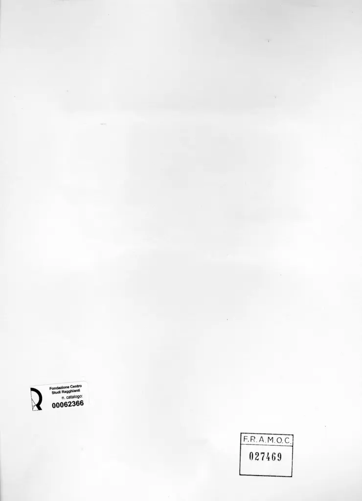 Anonimo , Picasso, Pablo - sec. XX - Il capretto , retro