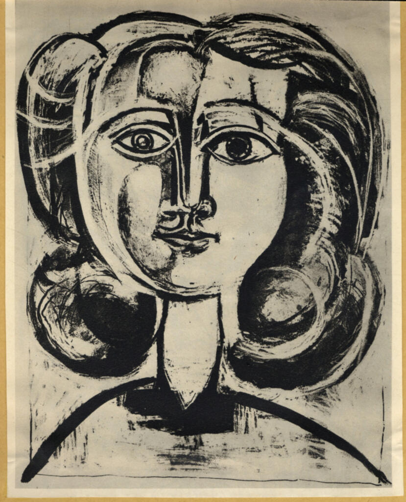 Picasso, Pablo , Volto di donna