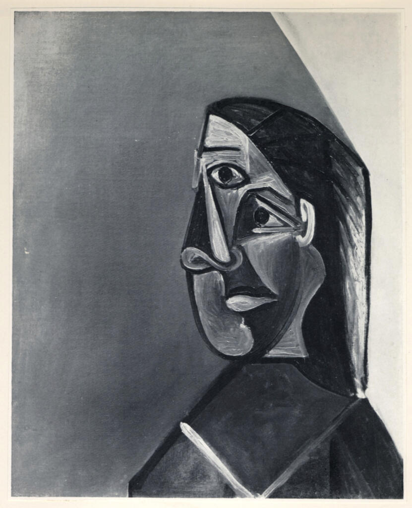 Anonimo , Picasso, Pablo - sec. XX - Portrait de Dora Maar , fronte