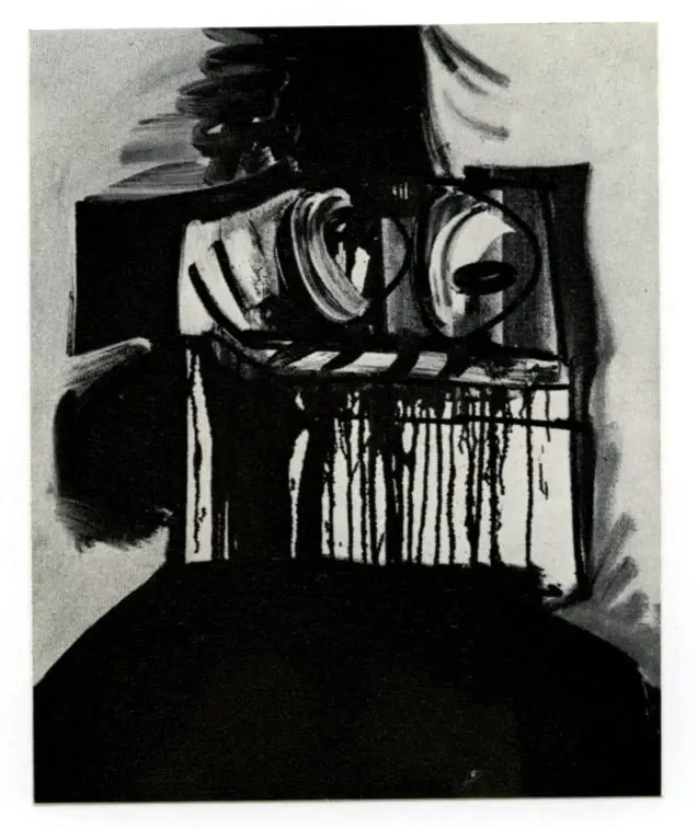 Saura, Antonio , Portrait imaginaire d'Elisabeth harmister -