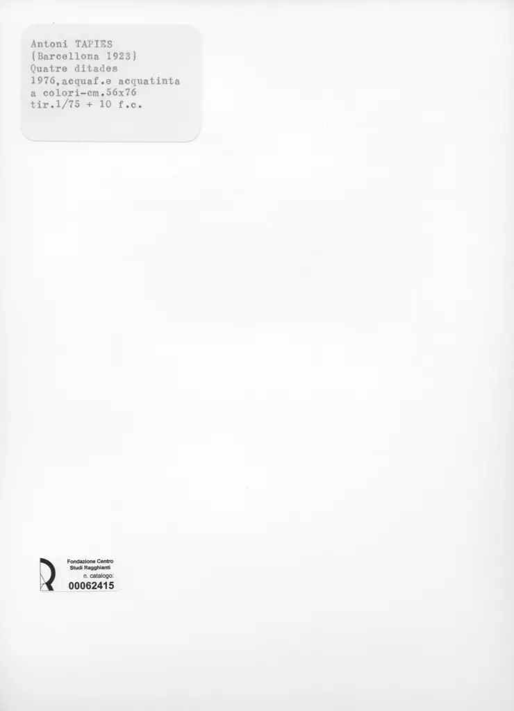 Anonimo, Anonimo , retro