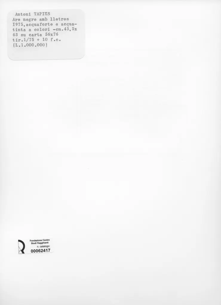 Anonimo, Anonimo , retro