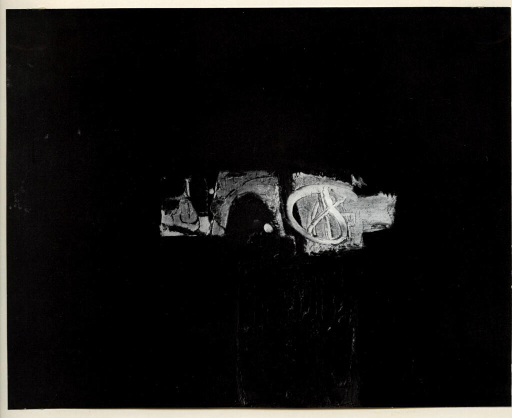 Anonimo , Tapies, Antonio - sec. XX - Peinture , fronte