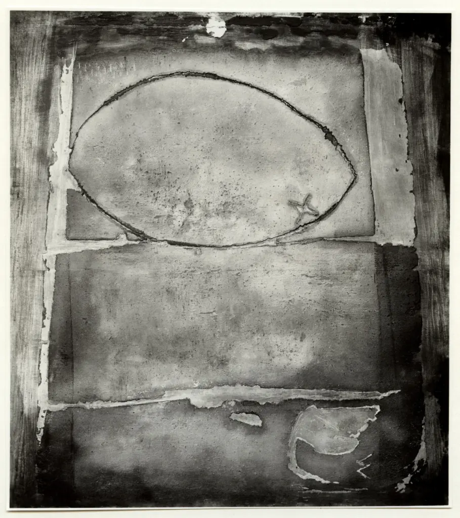 A.F.I. Agenzia Fotografica Industriale , Tapies, Antonio - sec. XX - Dipinto , fronte