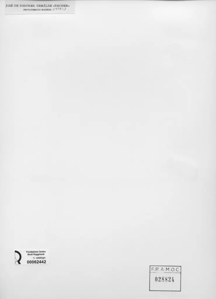 Anonimo , Togores, Jos&eacute; - sec. XX - Fischer , retro