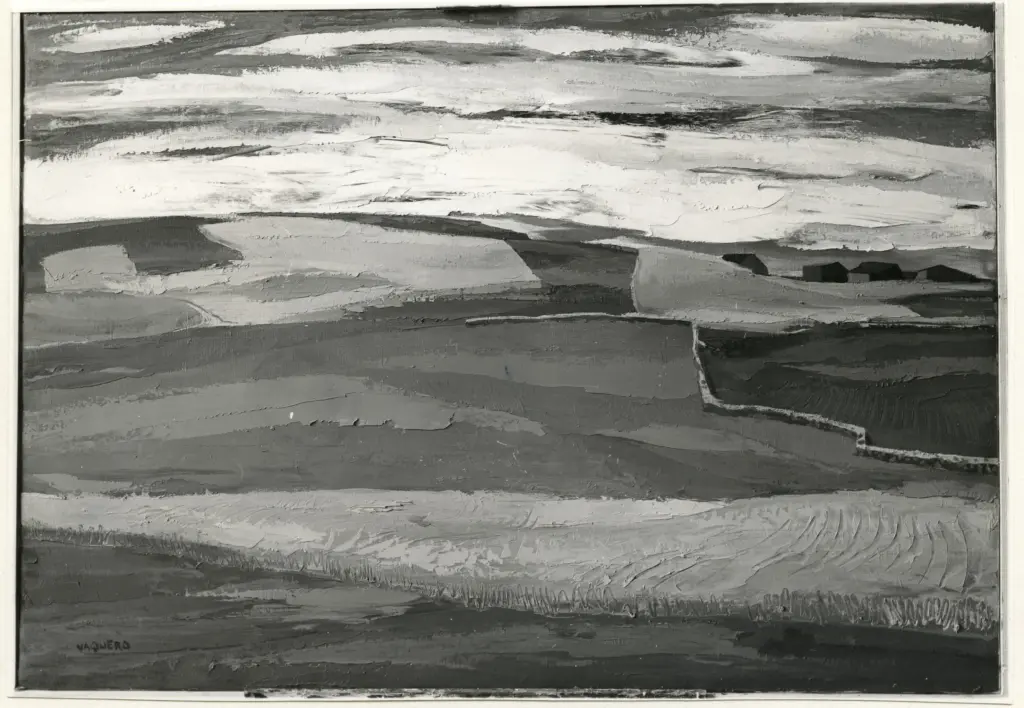 Anonimo , Vaquero Turcios, Joaquim - sec. XX - Paesaggio , fronte