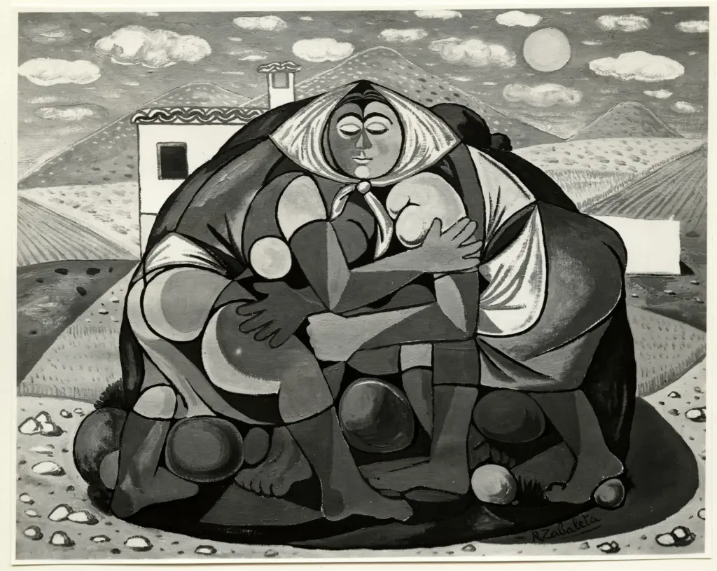 A.F.I. Agenzia Fotografica Industriale , Zabaleta, Rafael - sec. XX - Composizione , fronte