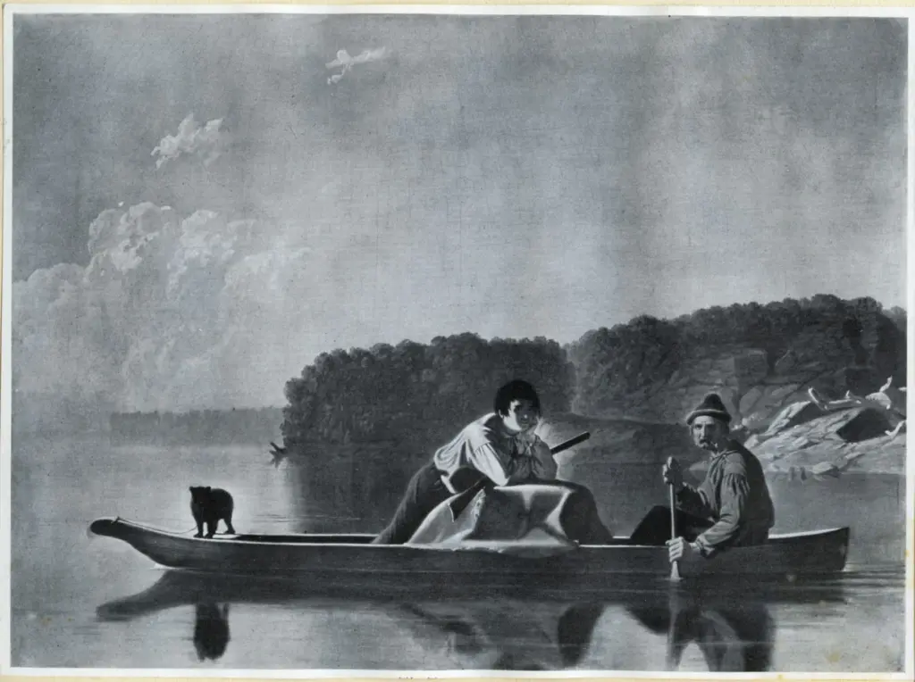 Anonimo , Bingham, George Caleb - sec. XIX , fronte