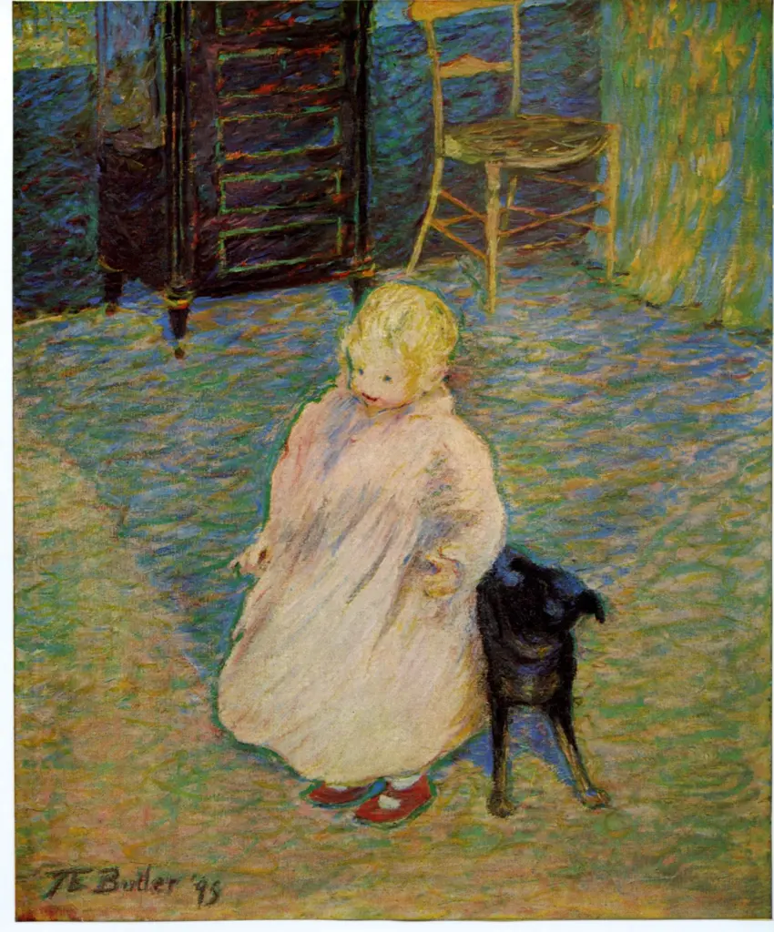 Anonimo , Butler, Theodore Earl - sec. XIX - Jimmy Butler and his Dog , fronte