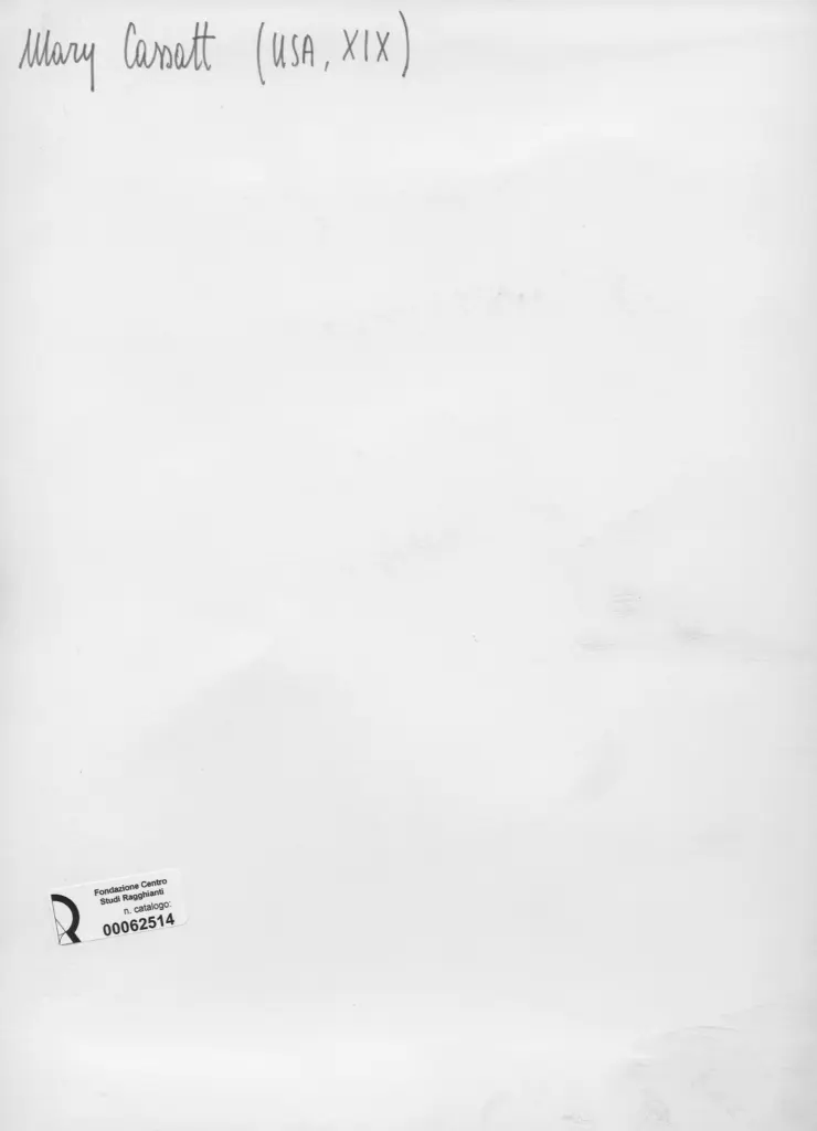 Anonimo, Anonimo , Cassatt, Mary - - , retro