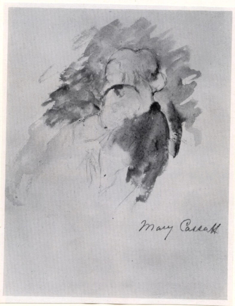 Anonimo , Cassatt, Mary - sec. XIX - Mère et enfant , fronte