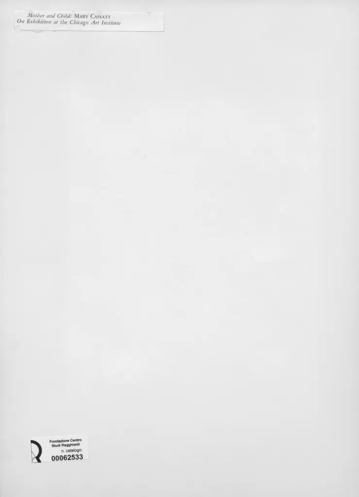 Anonimo , Cassatt, Mary , retro