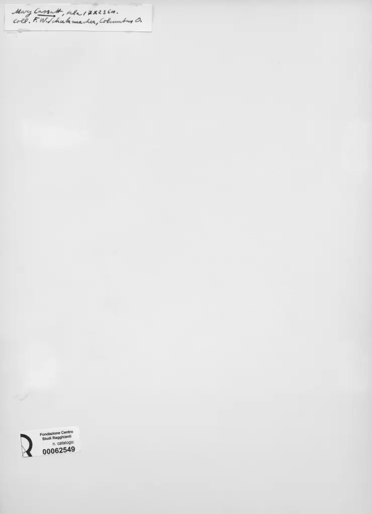 Anonimo , Cassatt, Mary , retro