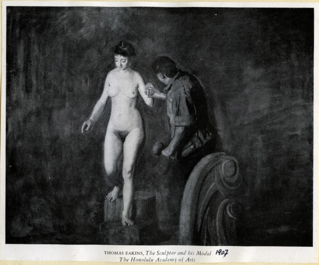 Anonimo , Eakins, Thomas - sec. XX , fronte