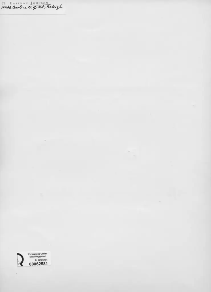 Anonimo , Eastman, Johnson - sec. XIX - Scena di famiglia , retro