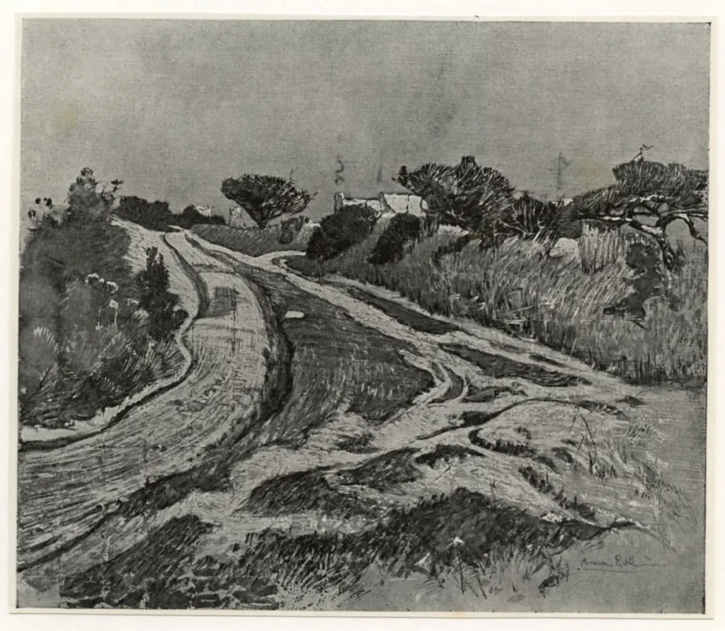 Anonimo , Est&eacute;, Florence - sec. XX - The First Snow , fronte