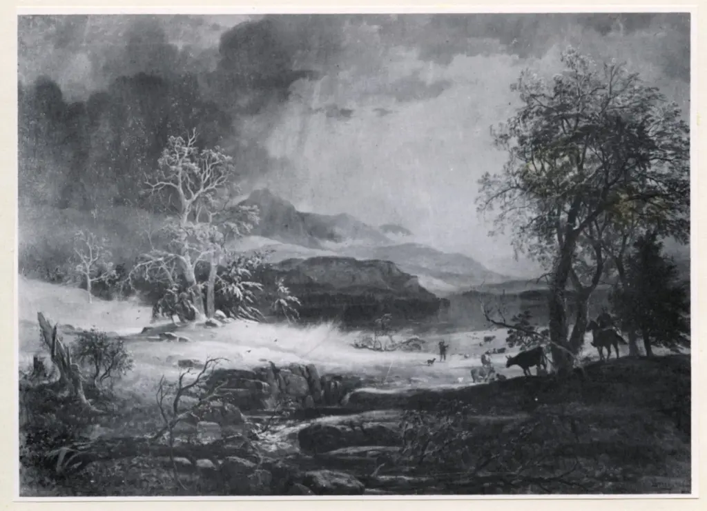 Anonimo , Gerry, Samuel - sec. XIX - Mount Washington, New Hampshire , fronte