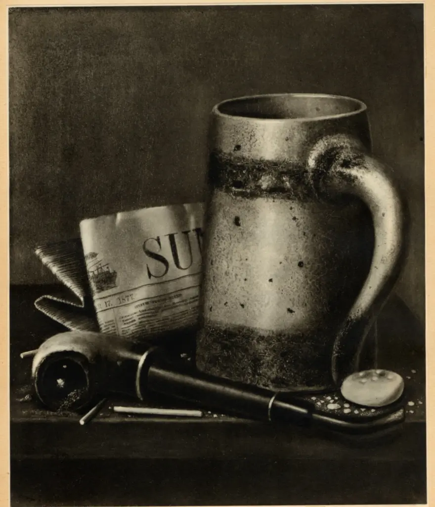 Anonimo , Harnett, William - sec. XIX - Tavolo , fronte