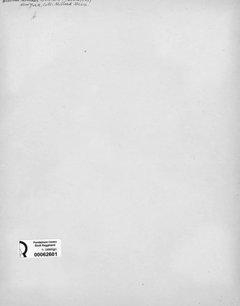 Anonimo , Harnett, William - sec. XIX - Tavolo , retro