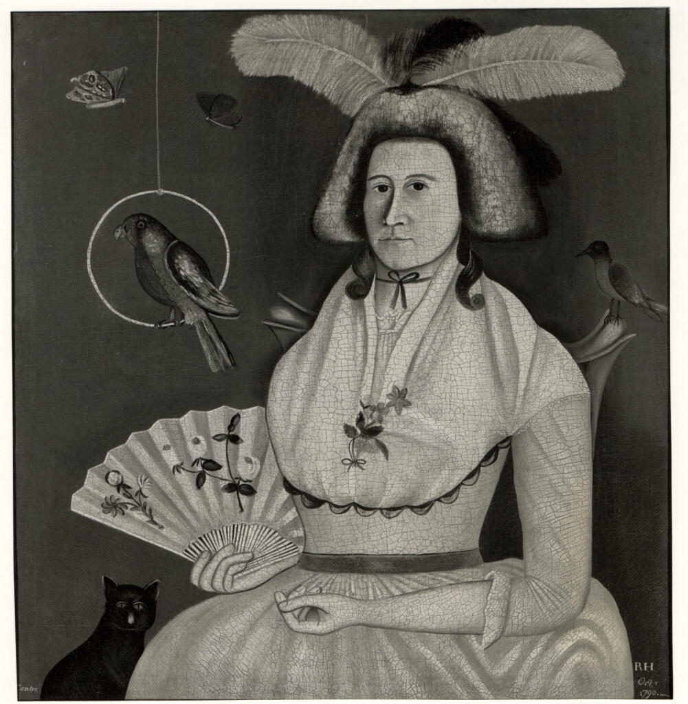 Hathaway, Rufus , Lady with her pets