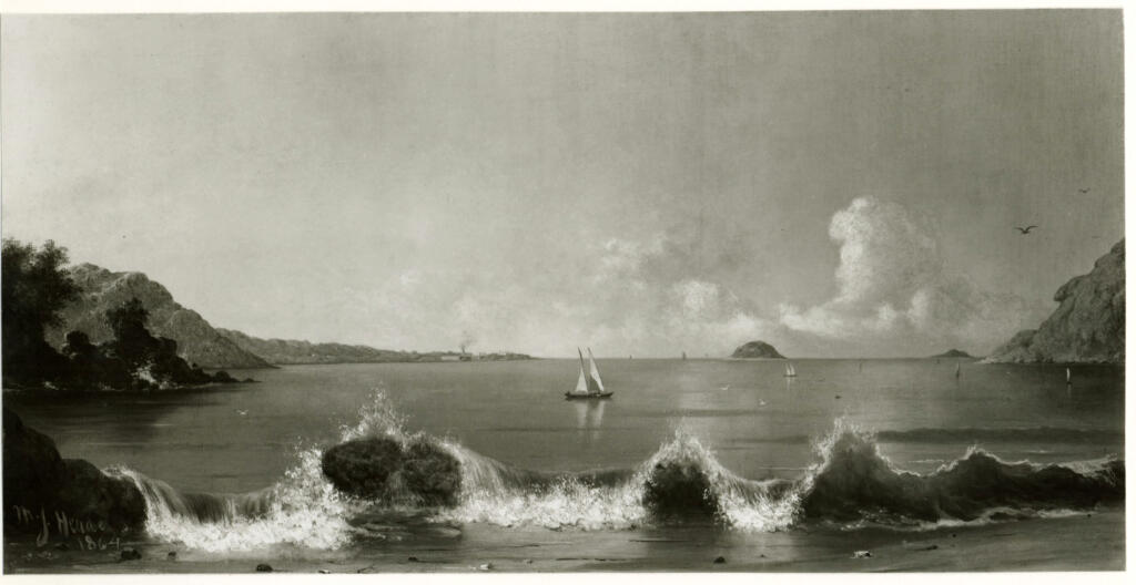 Anonimo , Heade, Martin Johnson - sec. XIX - Brazilian Seascape , fronte
