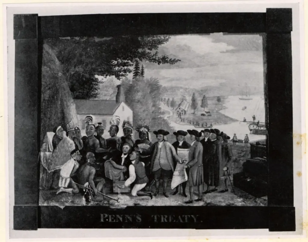 Hicks, Edward , Penn's Treaty