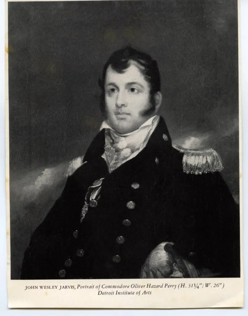 Anonimo , Wesley Jarvis, William - sec. XVIII/ XIX - Portrait of Commodore Oliver Hazard Perry , fronte