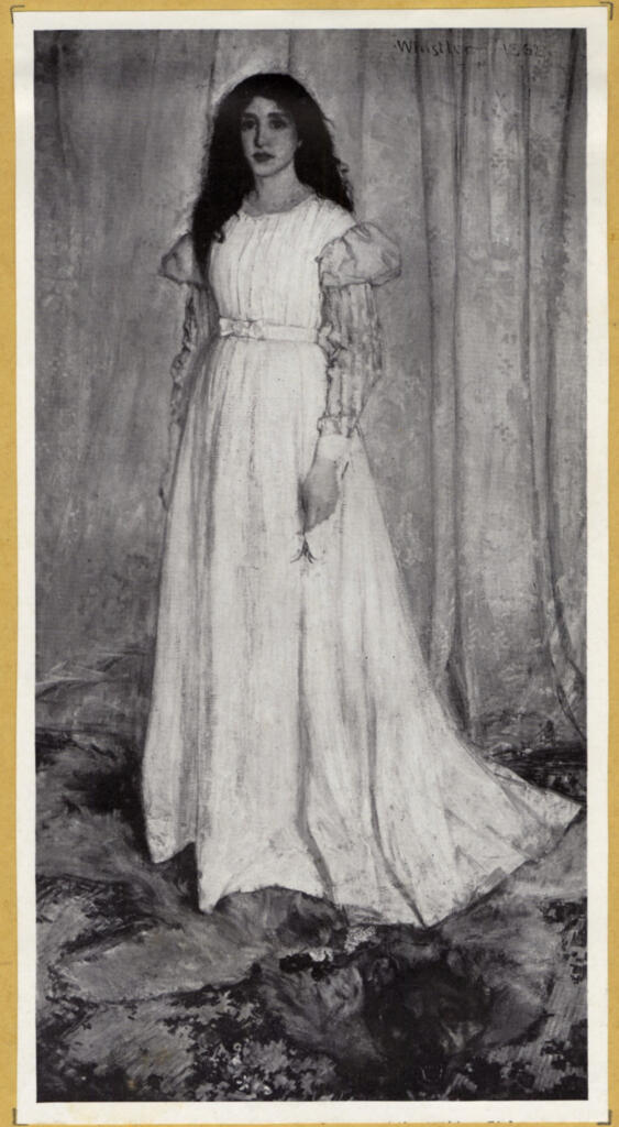 Anonimo , NcNeil Whistler, James Abbott - sec. XIX - The White Girl , fronte