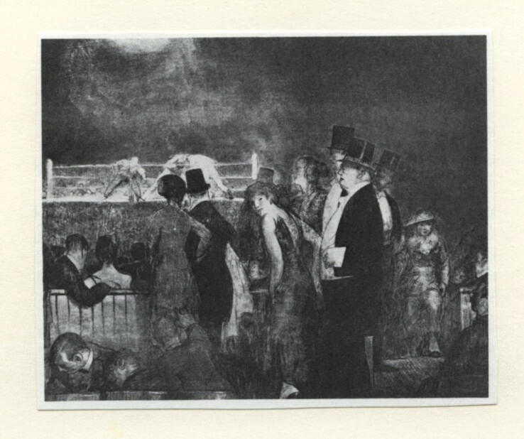 Anonimo , Bellows, George W. - sec. XX - Preliminaries , fronte