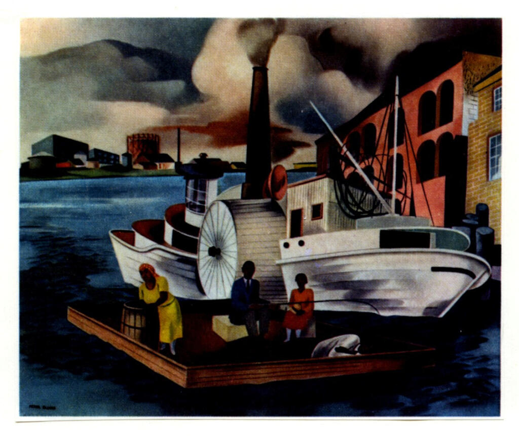 Anonimo , Blume, Peter - sec. XX - The Boat , fronte