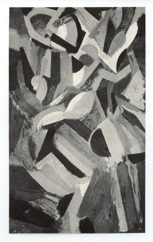 Anonimo , Bruce, P.H. - sec. XX - Composizione III , fronte