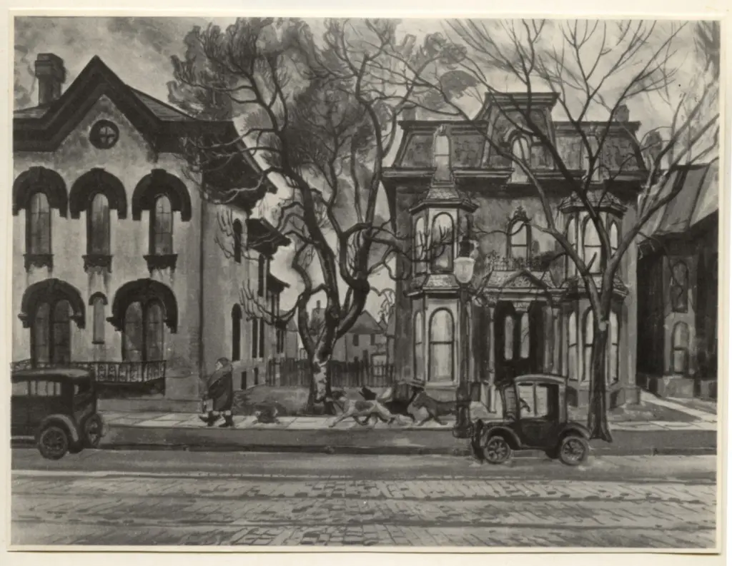 Burchfield, Charles , Passeggiata -