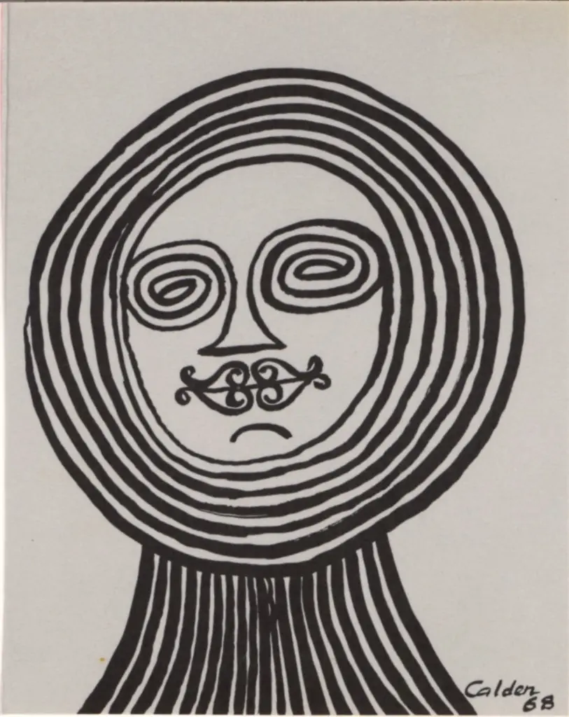 Anonimo , Calder, Alexander - sec. XX - Elle Sans Oreille