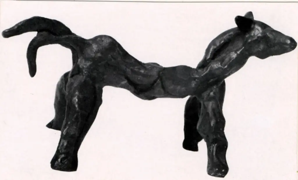 Anonimo , Calder, Alexander - sec. XX - Horse , fronte