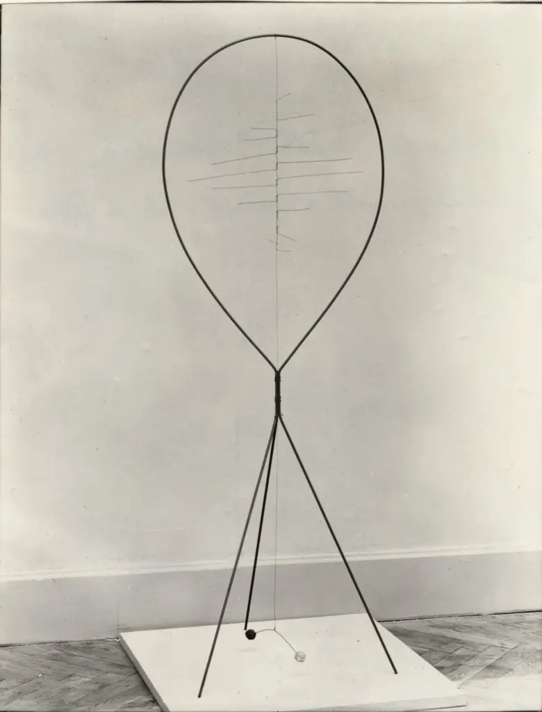 Anonimo , Calder, Alexander - sec. XX - Clessidra , fronte