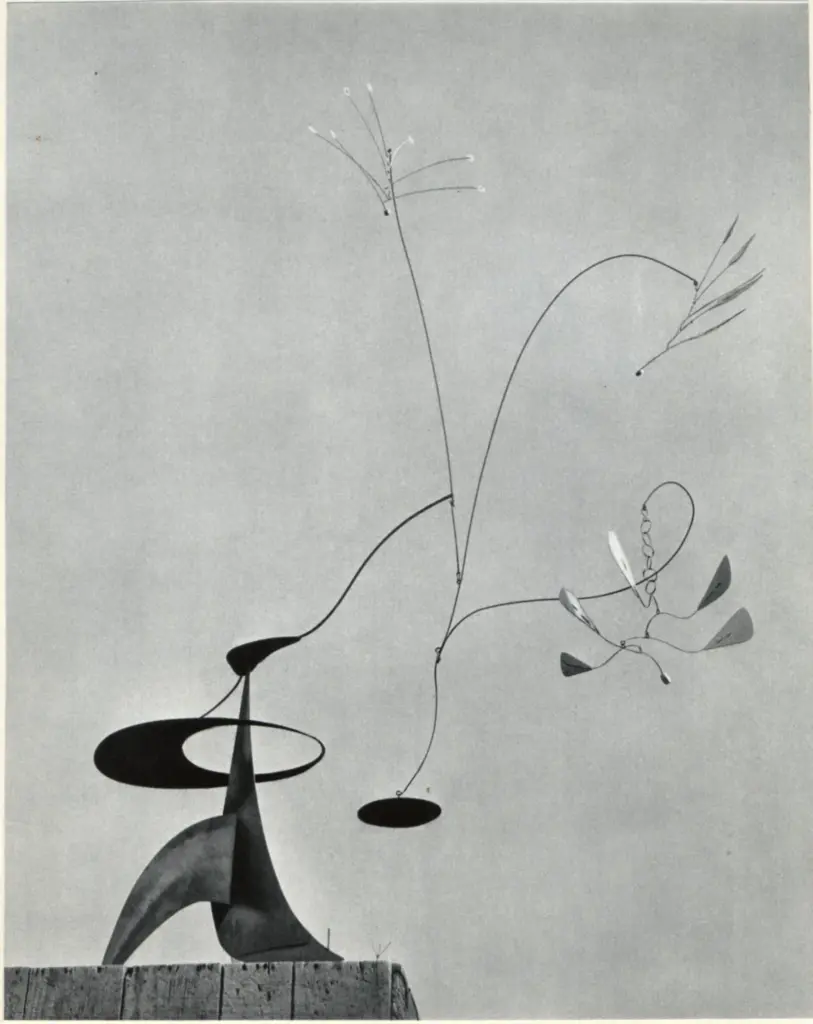 Anonimo , Calder, Alexander - sec. XX - Bugainvilllea , fronte
