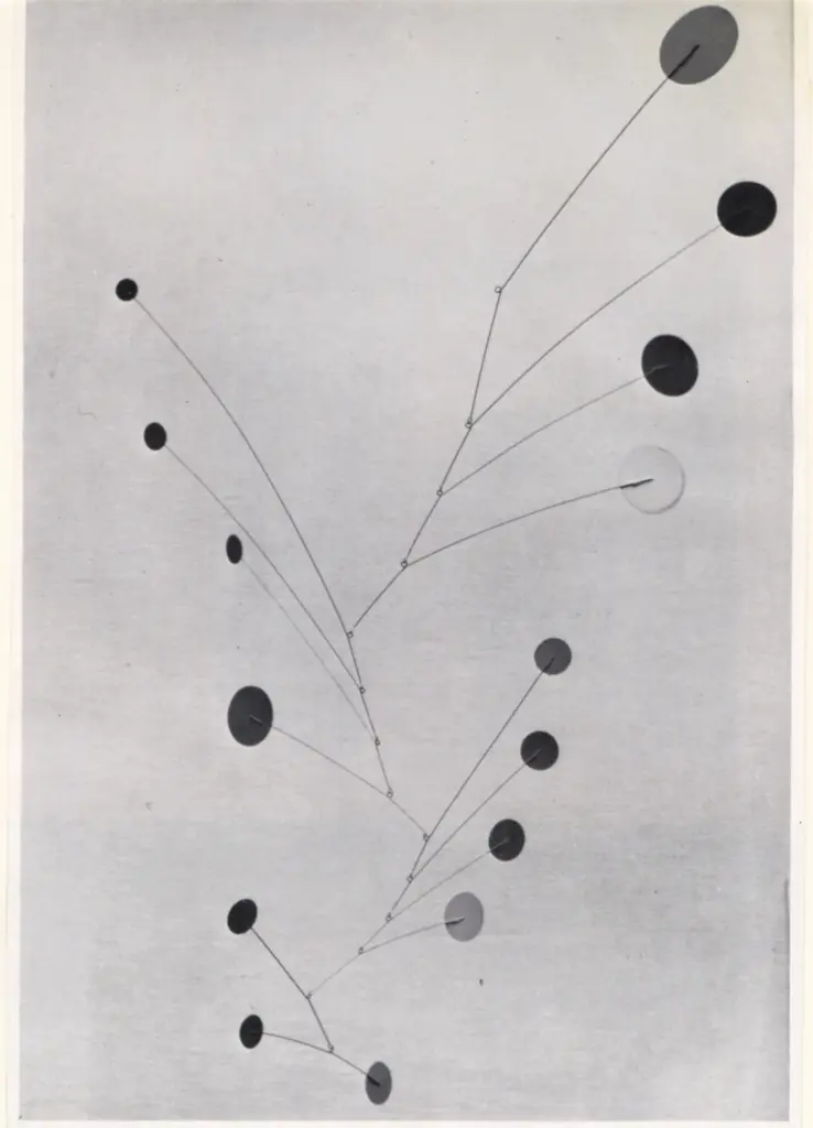 Anonimo , Calder, Alexander - sec. XX - Fifteen Leaves , fronte