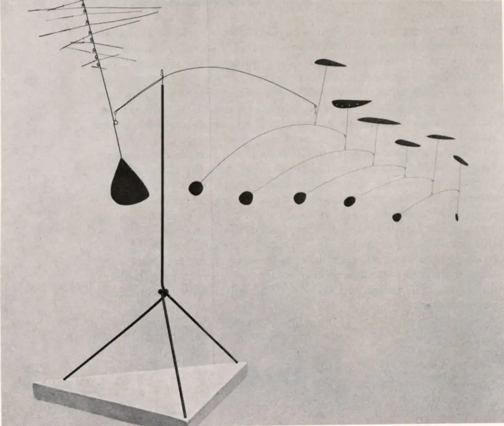 Anonimo , Calder, Alexander - sec. XX - Horizontal spines , fronte